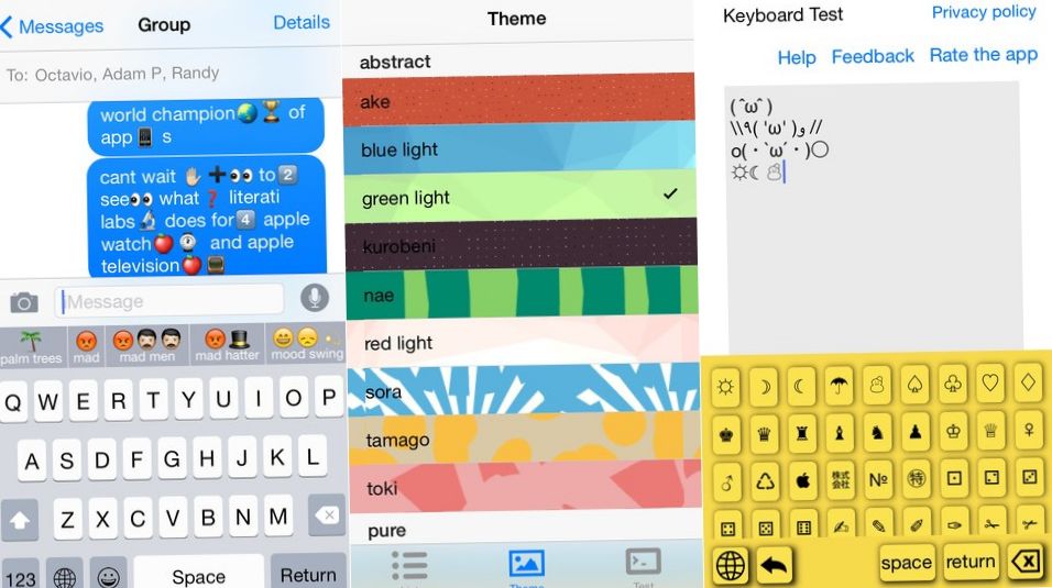 Со скоростью мысли. Обзор лучших сторонних клавиатур для iOS 8 (скорость, мыслить, обзор, лучший, сторонний, клавиатура) Со скоростью мысли. Обзор лучших сторонних клавиатур для iOS 8