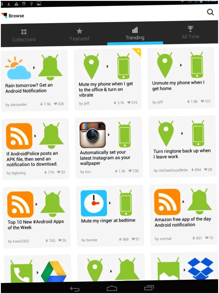 Обзор Android-приложения IFTTT: пульт управления всем (обзор, android-приложения, ifttt, пульт) Обзор Android-приложения IFTTT: пульт управления всем