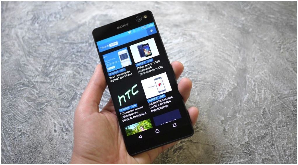 Обзор смартфона Sony Xperia C5 Ultra: "селфи-гигант" без рамок