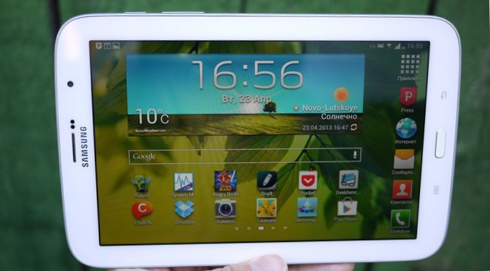 Швейцарский нож по-корейски. Обзор Samsung Galaxy Note 8.0